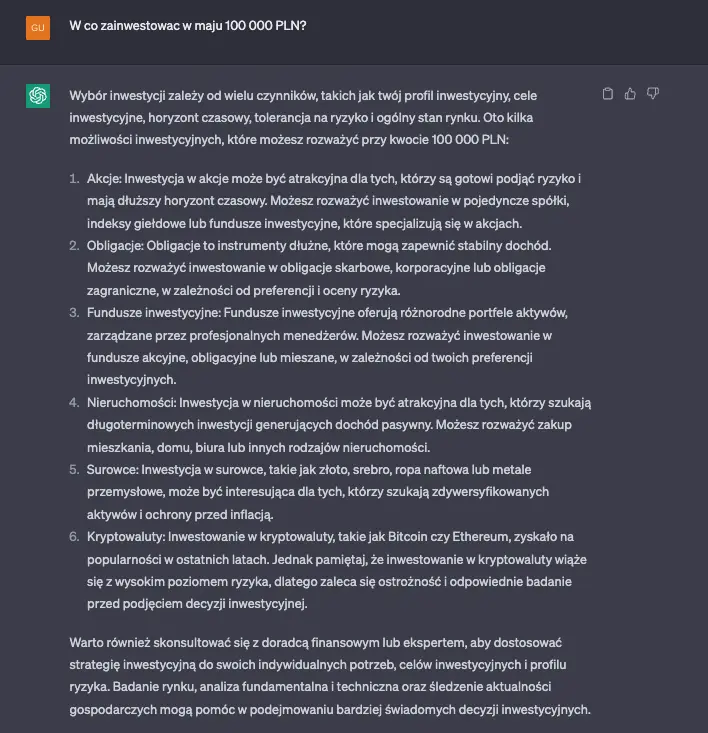 W co inwestować pieniądze 2023? W co ulokować duże kwoty? W co zainwestować 10 000, 50 000 czy 100 000 PLN? - 4