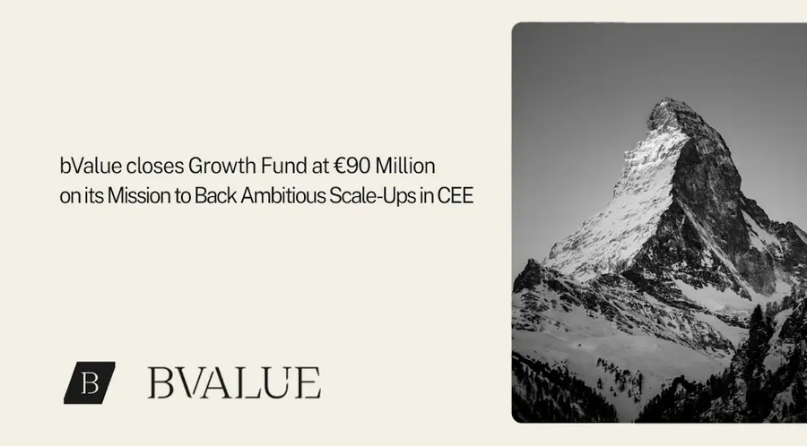 bValue utworzył pierwszy w regionie fundusz typu growth o kapitalizacji 90m EUR