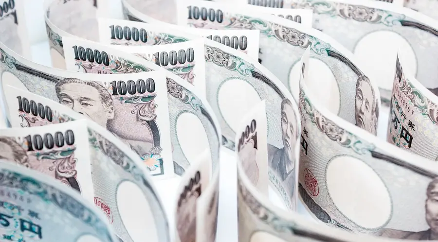 Kurs dolara do jena (USDJPY) zbliżył się do poziomu z lutego 1990 roku