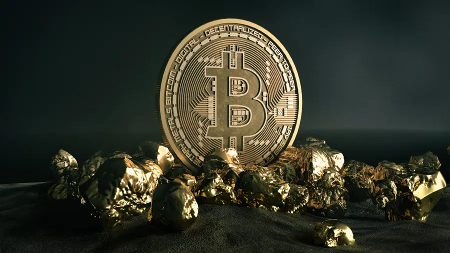 Cena złota i kurs bitcoina (BTC) wystrzeliły