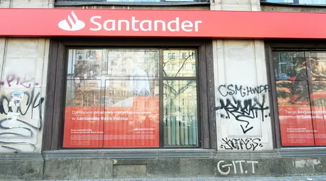 Banco Santander sprzedał 5,2% akcji Santander Bank Polska