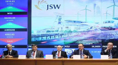JSW akcje prognozy na najbliższe dni: spadki notowań uplasowały JSW jako lidera zniżek na WIG20