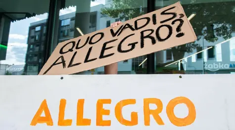 Allegro akcje prognozy na najbliższe dni: spadki mimo współpracy z Orlen Paczką