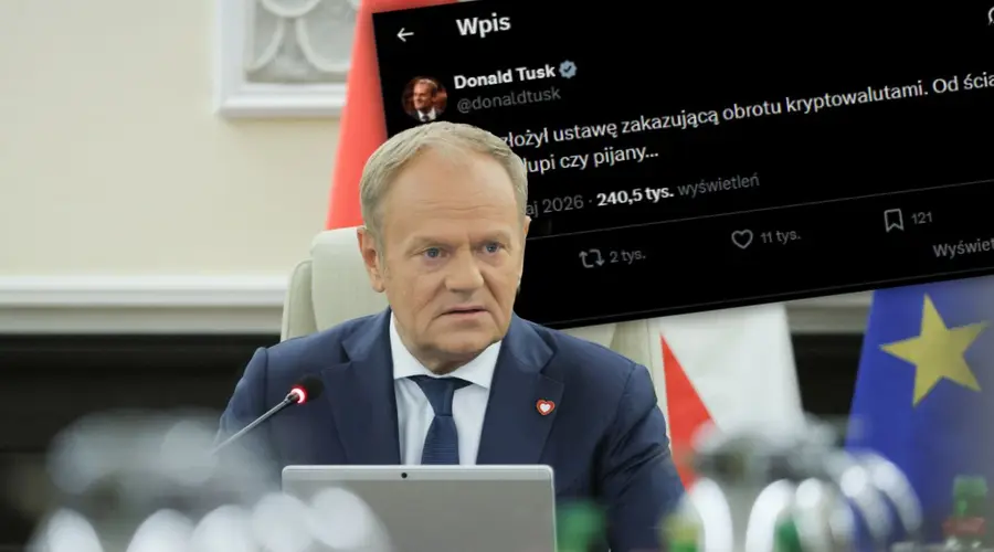 PiS chce zakazać kryptowalut w Polsce? Donald Tusk odpowiada