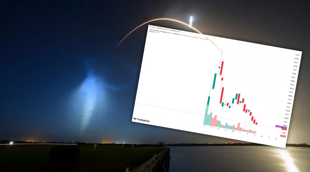 Elon Musk ma problem. Akcje SpaceX pierwszy raz poniżej ceny z IPO
