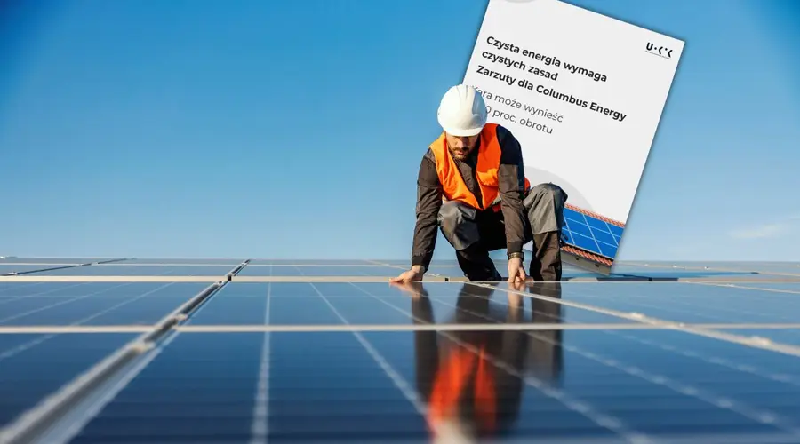 Chaos na GPW. UOKiK uderza w Columbus Energy! Spółka miała oszukiwać klientów