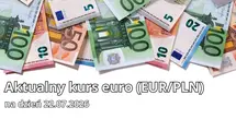 Kurs euro dzisiaj. Po ile jest euro (EUR/PLN) 22 lipca 2026? Wykres kursu euro do polskiego złotego
