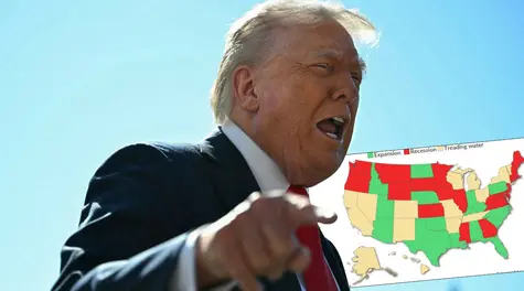 Połowa USA już jest w recesji. Analityk zaprezentował szokujące wyliczenia
