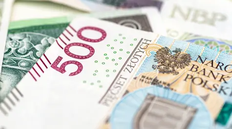 W reakcji na niską inflację PLN słabnie, a polski dług się umacnia