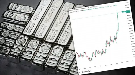 Cena metalu wystrzeliła o 80% od początku roku! To nie koniec - wynika z prognozy banku. Oto jak wysoko może sięgnąć