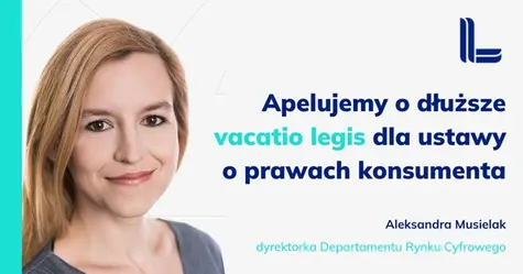 Apel o dłuższe vacatio legis dla ustawy o prawach konsumenta  | FXMAG INWESTOR
