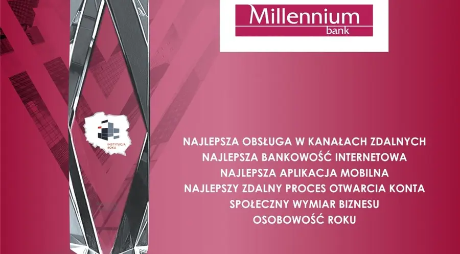 Bank Millennium wielokrotnym zwycięzcą Instytucji Roku 2020   | FXMAG