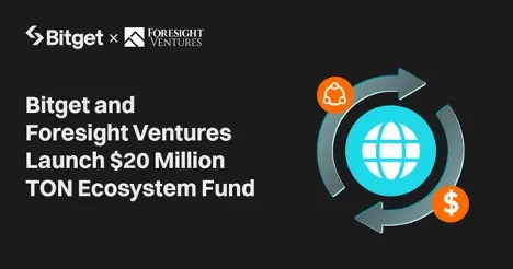 Bitget i Foresight Ventures uruchamiają fundusz ekosystemu TON o wartości 20 milionów dolarów
