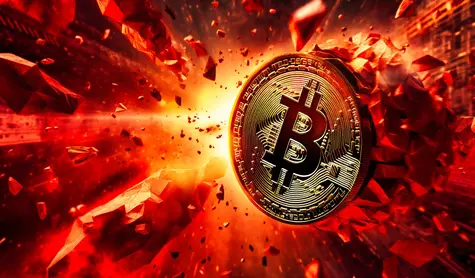 Cena Bitcoin zaliczyła krach o 23%! Potężna korekta kursu BTC na znanej giełdzie