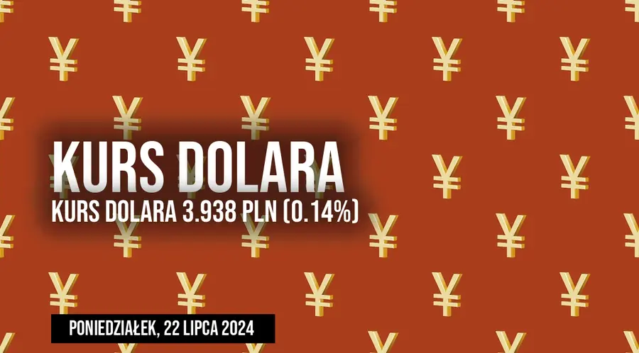 Cena dolara do złotego USD/PLN w poniedziałek, 22 lipca. Czy dolar zrobi zamęt na rynku walut?