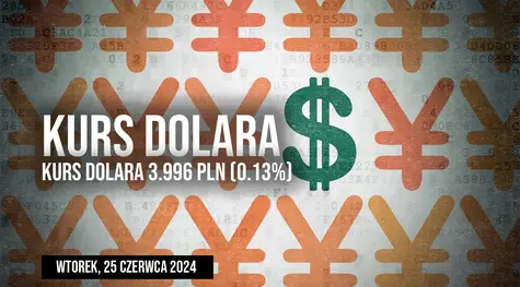 Cena dolara do złotego USD/PLN we wtorek, 25 czerwca. Czy dolar zamiesza dziś na rynkach?