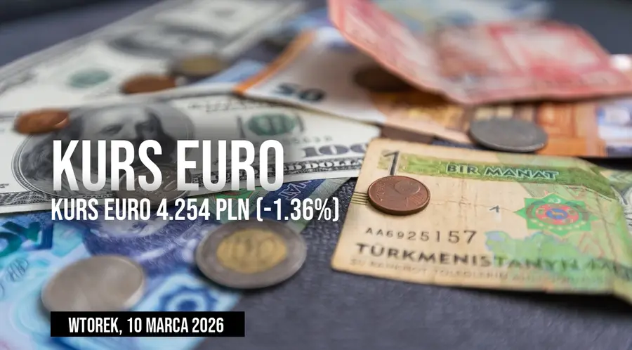 Cena euro EUR/PLN we wtorek, 10 marca. Czy euro namiesza na rynkach?