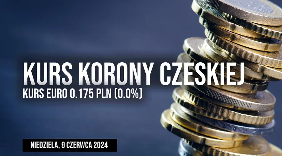 Cena korony czeskiej CZK/PLN w niedzielę, 9 czerwca. Co się dzieje z koroną czeską?