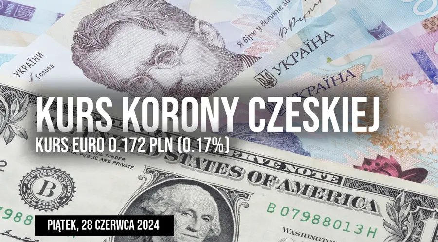 Cena korony czeskiej CZK/PLN w piątek, 28 czerwca. Po ile obecnie jest korona czeska?