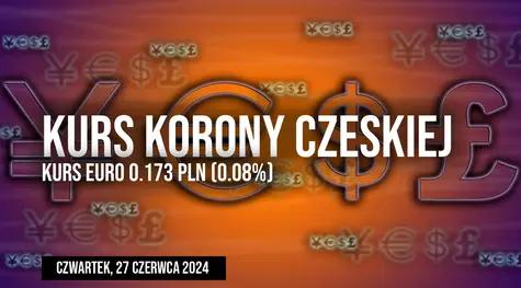 Cena korony czeskiej do złotego CZK/PLN w czwartek, 27 czerwca. Co się dzieje z koroną czeską?