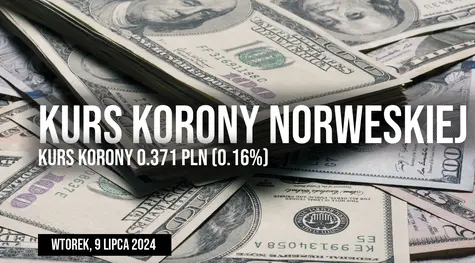 Cena korony norweskiej do złotego NOK/PLN we wtorek, 9 lipca. Co się dzieje z koroną norweską?