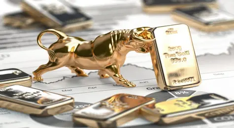 Cena złota wystrzeliła! Przez pięć lat kruszec podrożał o 62% | FXMAG INWESTOR