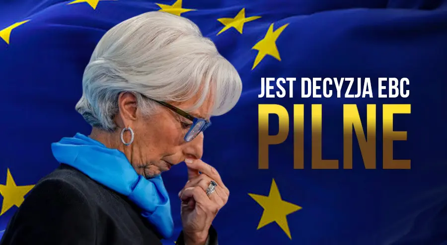 PILNE! Znamy decyzję EBC! Mocny spadek kursu euro (EUR) już wkrótce - prognoza wielkiego banku