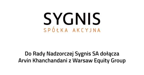 Do Sygnis dołącza nowy członek Rady Nadzorczej, Arvin Khanchandani z Warsaw Equity Group | FXMAG INWESTOR