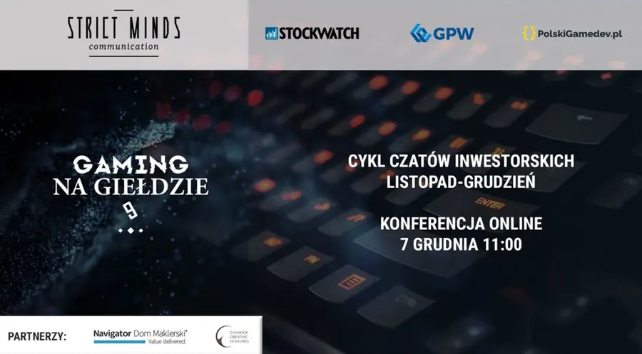 Dziewiąta edycja konferencji “Gaming na Giełdzie” już 7 grudnia! | FXMAG INWESTOR