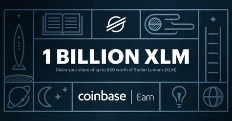 Giełda Coinbase zapłaci do 50 dolarów w XLM za ukończeniu kursu o platformie Stellar