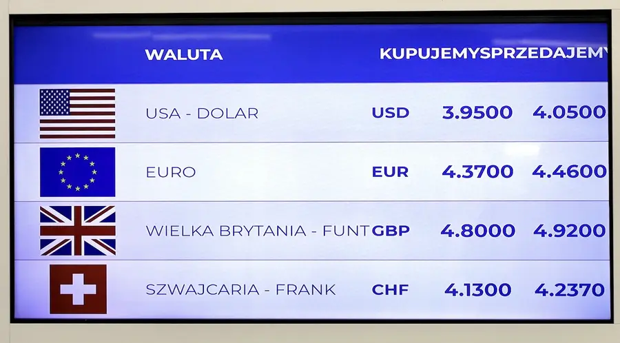 Kursy walut NBP 20.05.: kurs euro wystrzelił. Na rynkach euforia i rekordy. Zobacz po ile jest euro (EUR), dolar (USD), jen (JPY), korona (SEK), lira (TRY), funt (GBP)