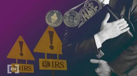 IRS przejął 1,2 mld USD w kryptowalutach w 2021 roku