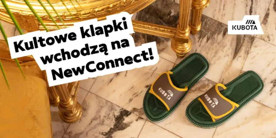 Kultowe klapki Kubota wchodzą na NewConnect!