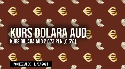 Kurs dolara australijskiego AUD/PLN w poniedziałek, 1 lipca