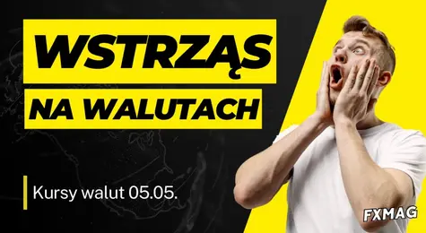 Kursy walut 05.06.: wstrząs na walutach ⚠️ Ależ szarpnęło euro! Zobacz, ile kosztuje euro (EUR), funt (GBP), dolar (USD), korona (CZK), jen (JPY), frank (CHF) | FXMAG INWESTOR