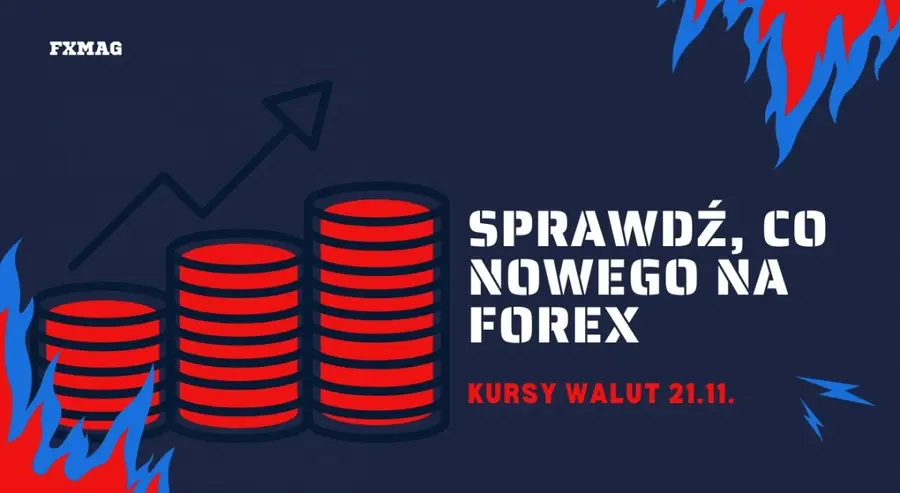 Kursy walut 21.11.: potężna wyprzedaż dolara ⚠️ To nie koniec! Zobacz, ile kosztuje funt (GBP), jen (JPY), rubel (RUB), dolar (USD), forint (HUF), korona (CZK), euro (EUR), frank (CHF) | FXMAG INWESTOR