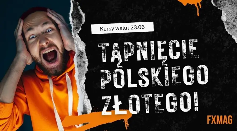 Kursy walut 23.06.: tąpnięcie polskiego złotego! Główne waluty znów mocno w górę. Zobacz, ile kosztuje jeden rubel (RUB), dolar (USD), forint (HUF), korona (CZK), jen (JPY), funt (GBP), euro (EUR), frank (CHF)