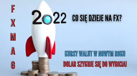 Kursy walut w nowym 2022 roku: EURUSD - notowania euro w odwrocie - dolar przed wybiciem; EURPLN - wycena polskiego złotego hamuje! Co się dzieje na FX? | FXMAG INWESTOR