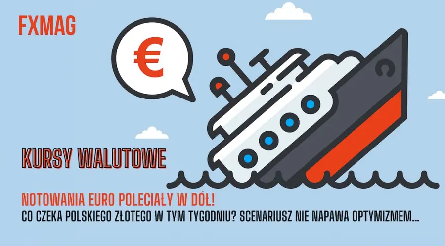 Kursy walutowe: notowania euro poleciały w dół! Co czeka polskiego złotego w tym tygodniu? Scenariusz nie napawa optymizmem… Zobacz prognozy FX [EURPLN, USDPLN, GBPPLN, CHFPLN] | FXMAG INWESTOR