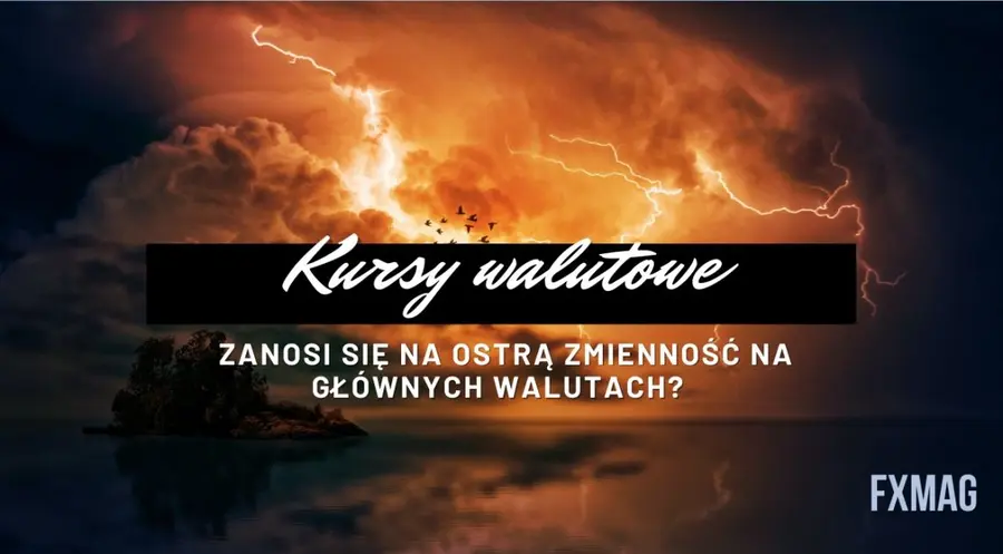 Kursy walutowe: zanosi się na ostrą zmienność na głównych walutach? Euro spada, mocny złoty! Dolar (USDPLN), funt (GBPPLN), euro (EURPLN), frank (CHFPLN) - wykresy par walutowych z FX