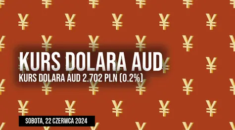 Notowania dolara australijskiego do złotówki w sobotę, 22 czerwca