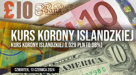 Notowania korony (ISK/PLN) w czwartek, 13 czerwca. Ile musimy dziś zapłacić za koronę islandzką?