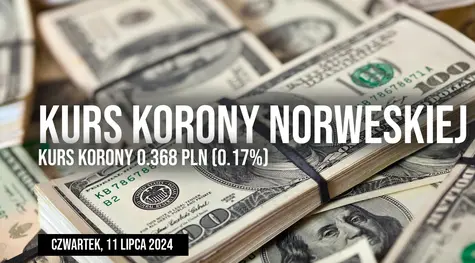 Notowania korony (NOK/PLN) w czwartek, 11 lipca. Analiza zmienności notowań korony norweskiej
