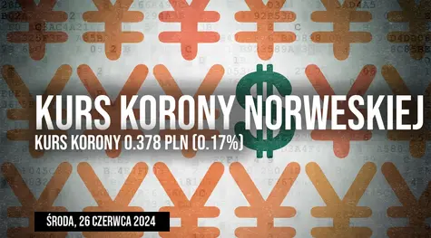 Notowania korony (NOK/PLN) w środę, 26 czerwca. Co się dzieje z koroną norweską?