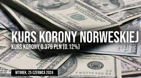 Notowania korony (NOK/PLN) we wtorek, 25 czerwca. Po ile aktualnie jest korona norweska?