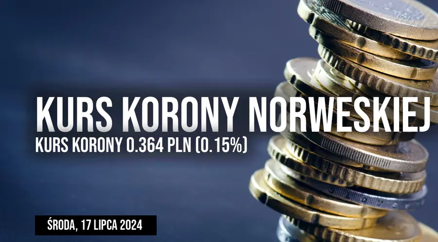 Notowania korony norweskiej do złotówki we środę, 17 lipca. Jaka jest cena korony norweskiej?