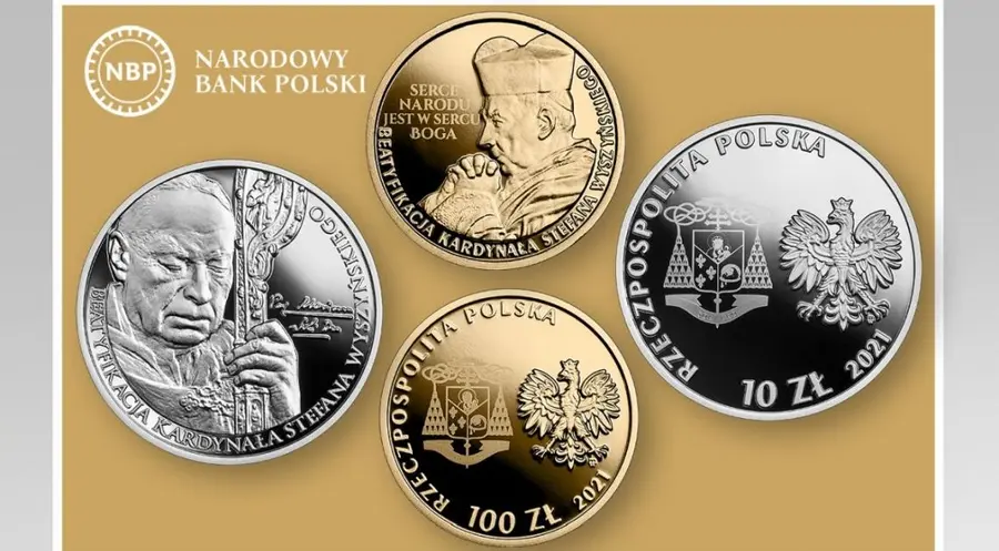 Nowe monety kolekcjonerskie z Kardynałem Wyszyńskim