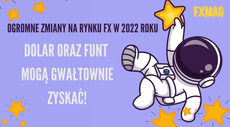 Ogromne zmiany na rynku FX w 2022 roku: dolar (USD) oraz funt (GBP) mogą gwałtownie zyskać; frank (CHF) z jenem (JPY) pod ogromną presją! Co z kursem euro (EUR), co z polskim złotym (PLN)? - zobacz koniecznie