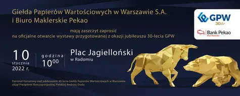 Otwarcie wystawy GPW w Radomiu - DZISIAJ o godz. 10:00 | FXMAG INWESTOR