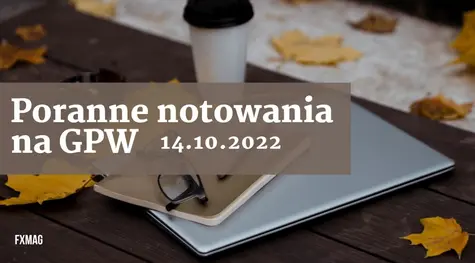 Poranne notowania na GPW: niestety, pogłębiamy minima obecnej bessy…  | FXMAG INWESTOR